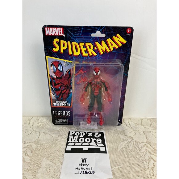 Marvel Spider-Man Legends Ben Reilly Action Figure New With Box Defects - Picture 13 of 13